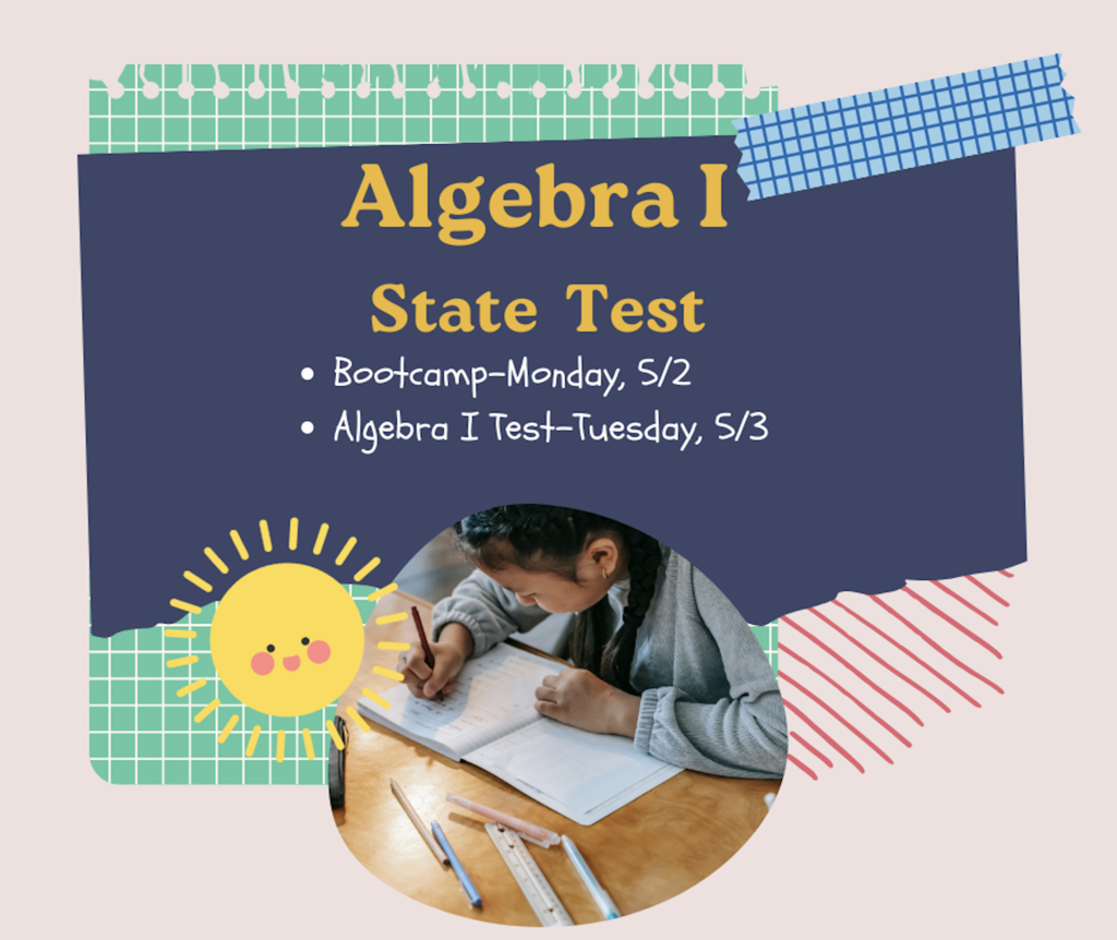 Algebra I State Test Day