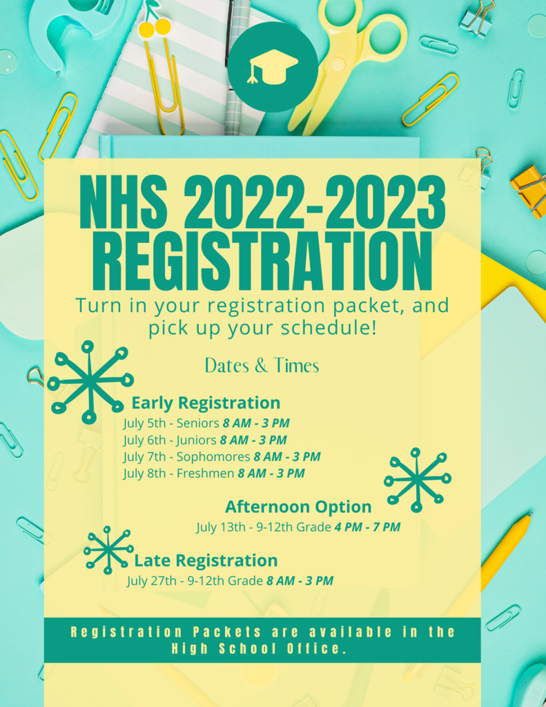NHS Registration Flyer
