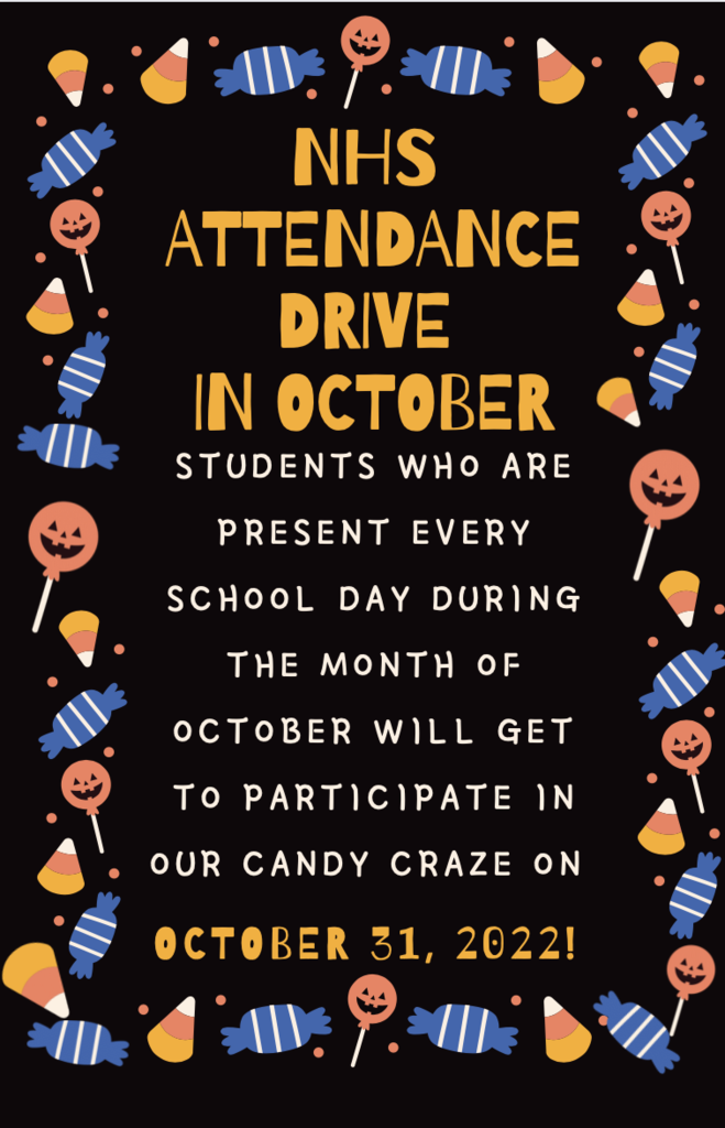 October Attendance Drive Flyer