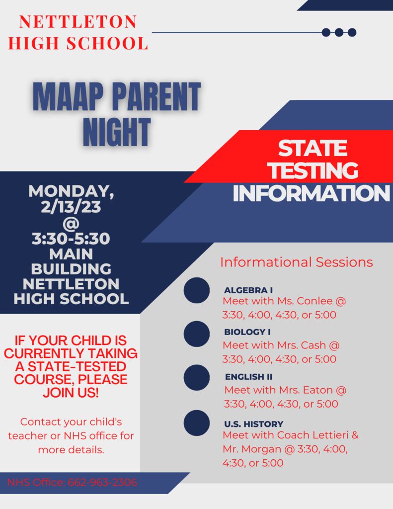 MAAP Parent Night Flyer